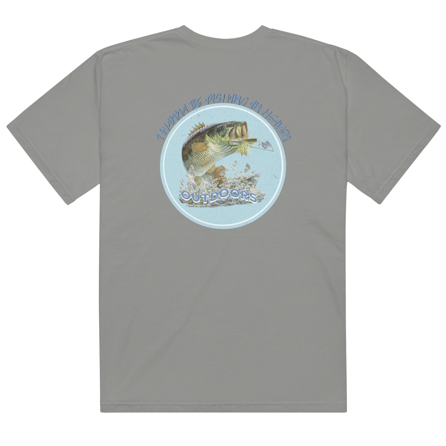 Fishing in Heaven heavyweight t-shirt