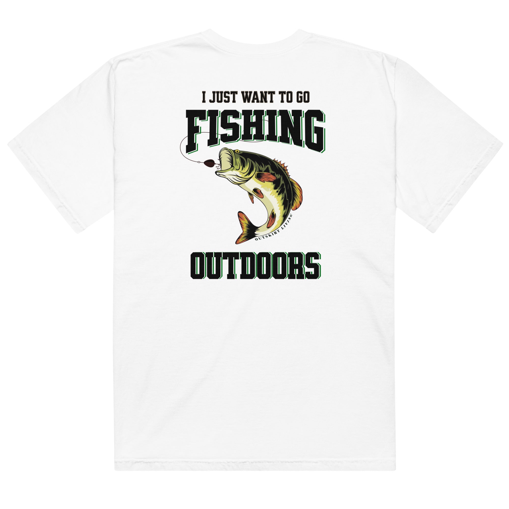 Fishing Shirts Vintage I Just Want to Get High and Go Fishing