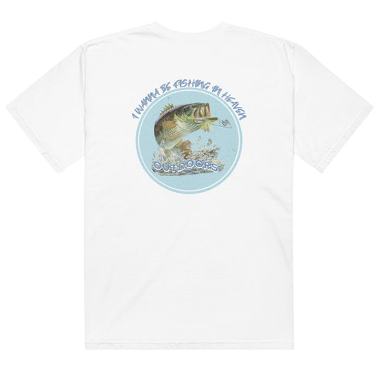 Fishing in Heaven heavyweight t-shirt